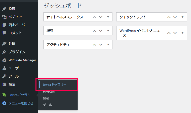 Envira Galleryの画像にメタデータを含める方法